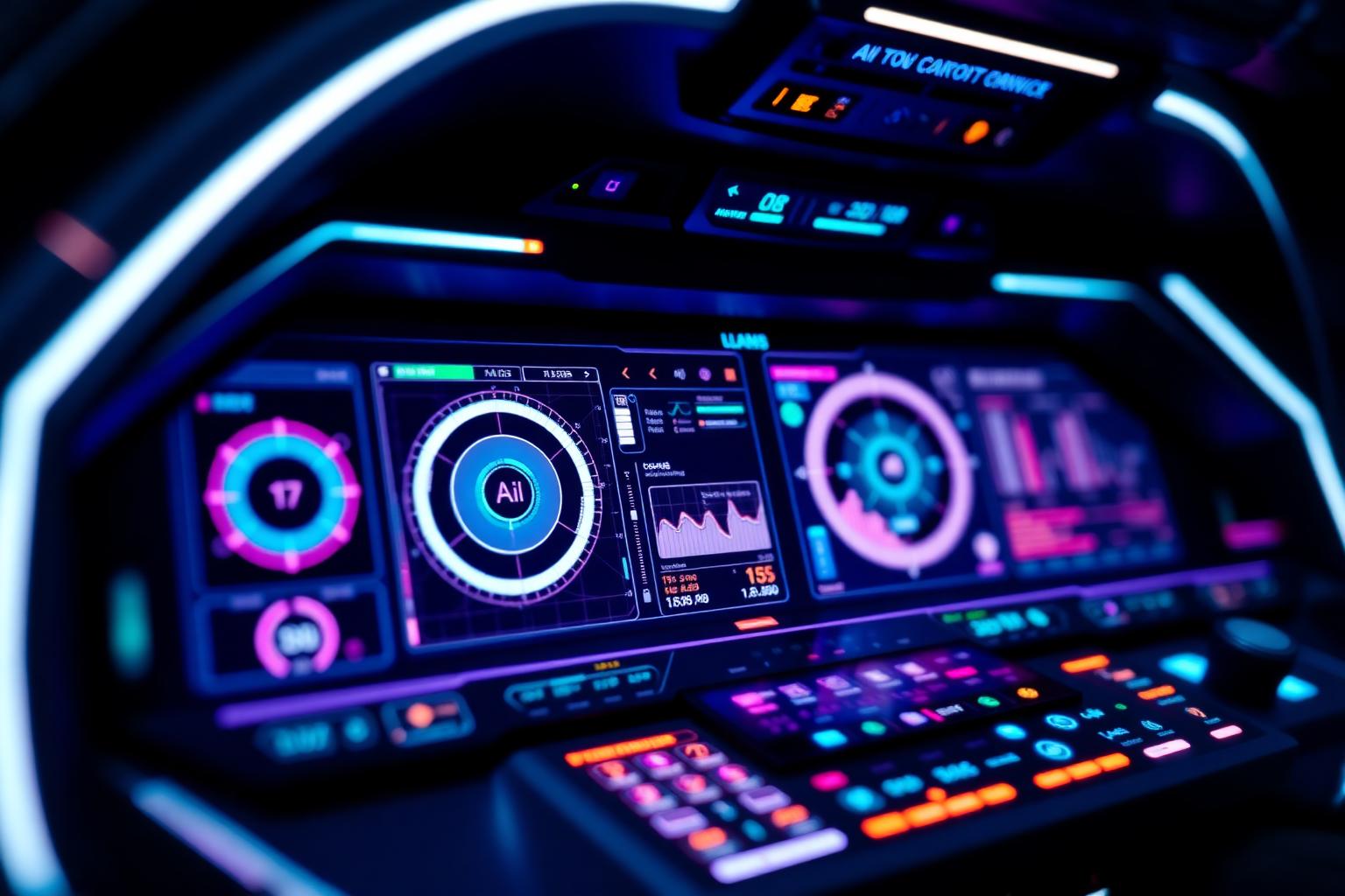 AI control cockpit interface