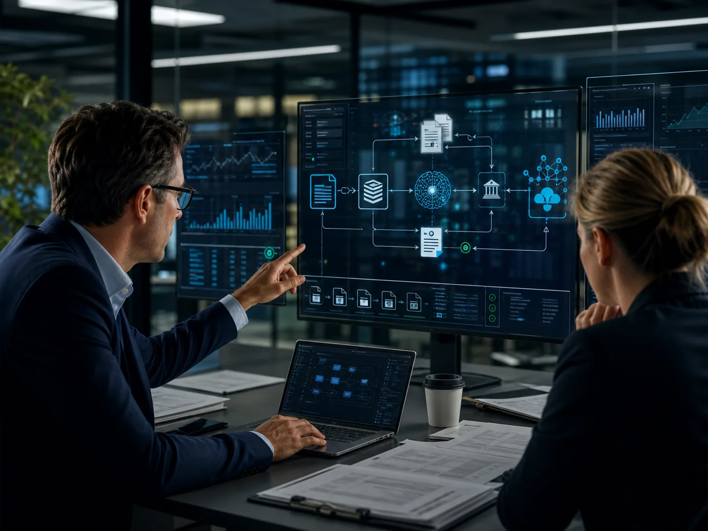 Integratie- en datavisualisatie voor Exact Online AI automatisering