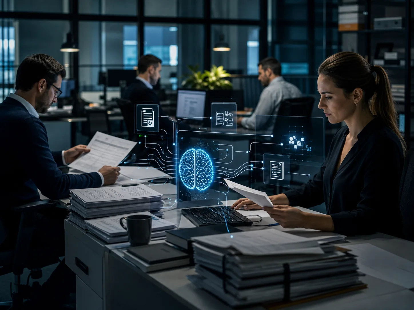 Workflowvisualisatie voor Exact Online AI automatisering